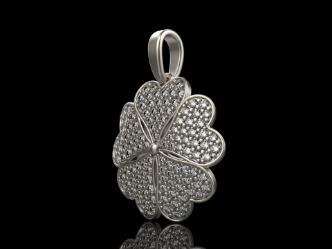 Clover pendant model 872 Model do druku 3D
