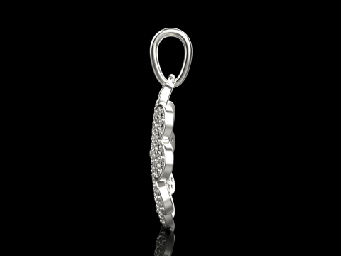Clover pendant model 872 Model do druku 3D