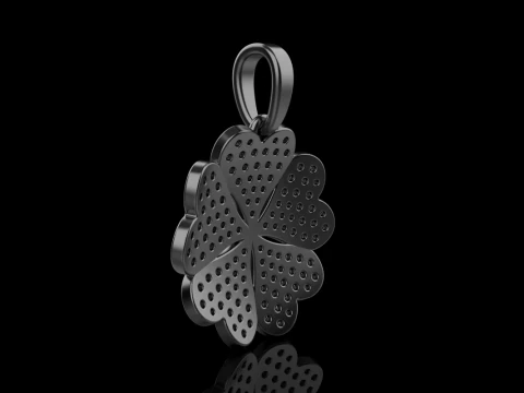 Clover pendant model 872 3D Print Model