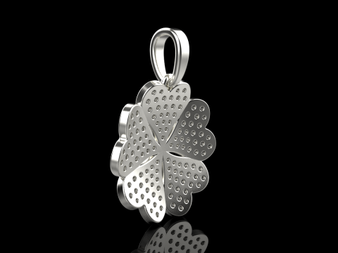 Clover pendant model 872 Model do druku 3D