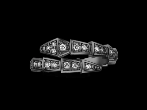 Wedding ring model 871 3D Print Model