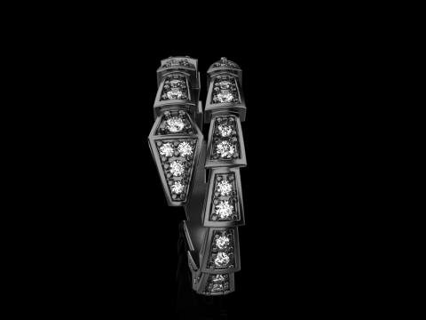 Wedding ring model 870 3D Принт Модель