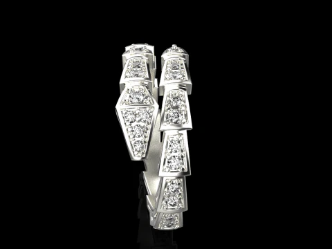Wedding ring model 870 3D Print Model