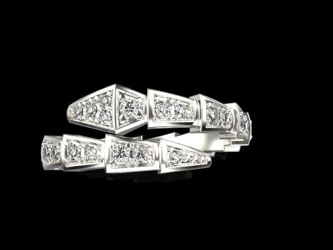 Serpenti ring model 869 3D Print Model