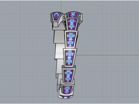 Serpenti ring model 869 3D Print Model