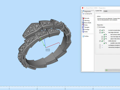 Serpenti ring model 869 3D Print Model