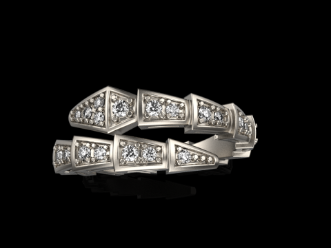 Snake ring model 868 3D Print Model