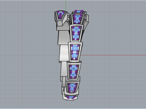 Snake ring model 868 3D Print Model