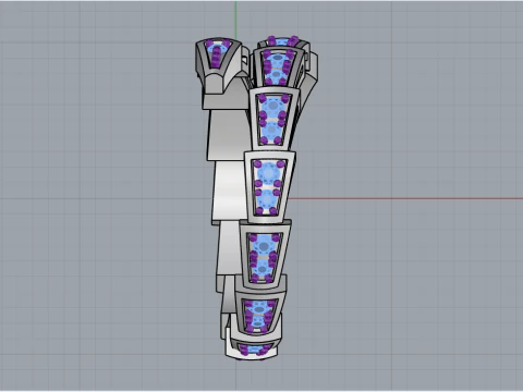Snake ring model 868 3D Print Model