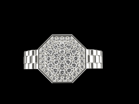 Signet ring model 867 3D Print Model