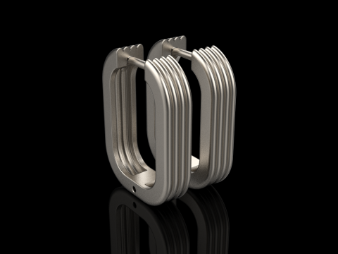 Earring model 864 Model do druku 3D