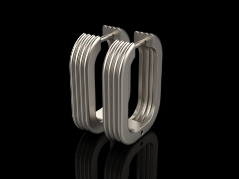 Earring model 864 Model do druku 3D