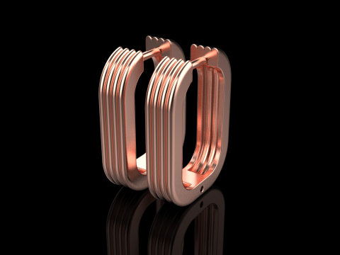 Earring model 864 Model do druku 3D