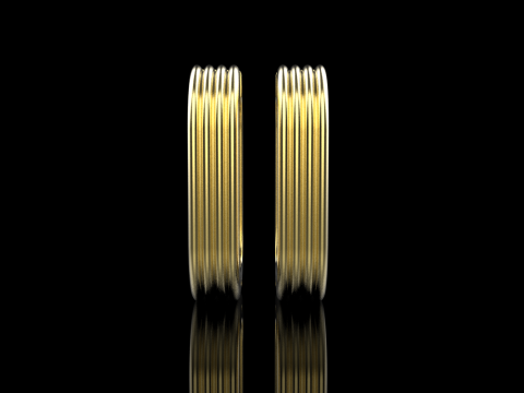 Earring model 864 Model do druku 3D