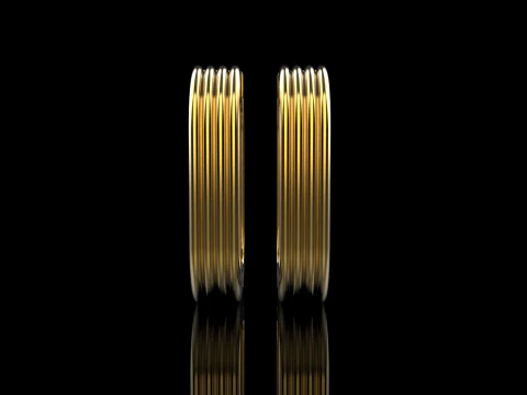 Earring model 864 3D Print Model