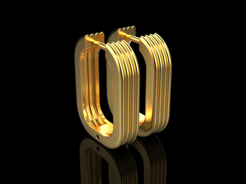 Earring model 864 Model do druku 3D