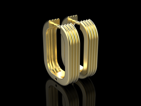Earring model 864 Model do druku 3D
