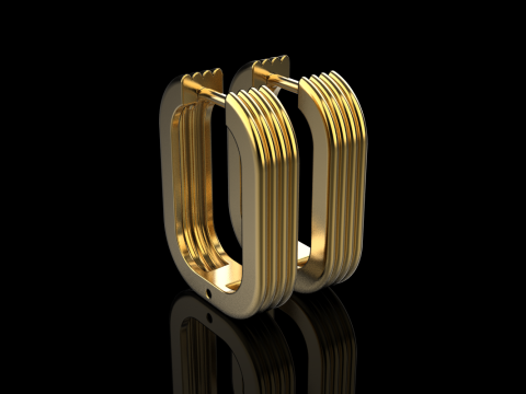 Earring model 864 Model do druku 3D