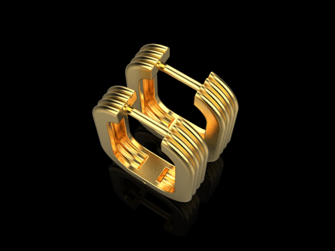 Earring model 864 Model do druku 3D