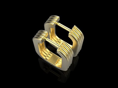 Earring model 864 Model do druku 3D