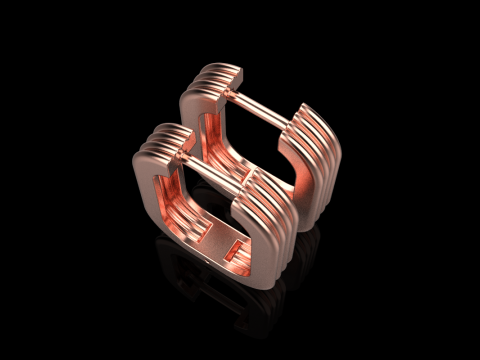 Earring model 864 Model do druku 3D