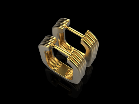 Earring model 864 Model do druku 3D