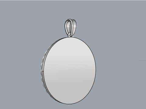 Zodiac sign Sagittarius pendant model 858 3D प्रिंट मॉडल