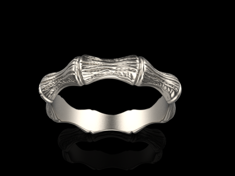 Bamboo ring model 849 Model Cetak 3D