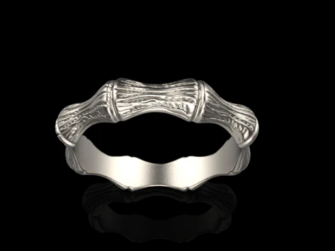 Bamboo ring model 849 3D Print Model
