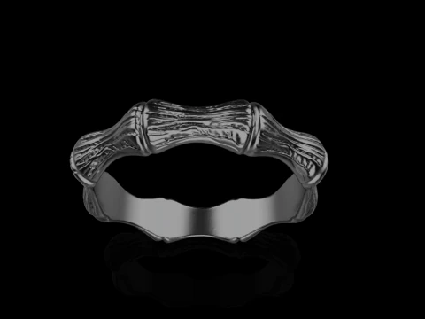Bamboo ring model 849 3D Print Model