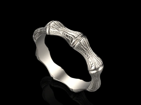 Bamboo ring model 849 3D Print Model