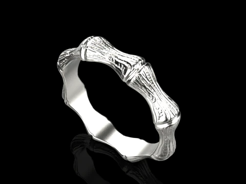 Bamboo ring model 849 3D Print Model