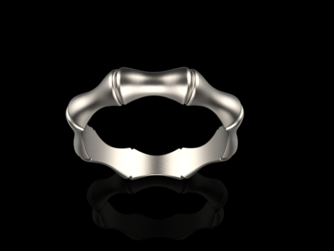 Bamboo ring model 848 3D Baskı Modeli