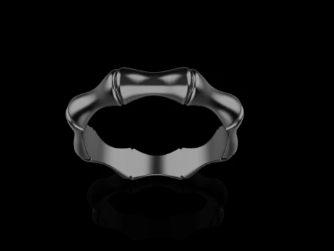 Bamboo ring model 848 3D Print Model