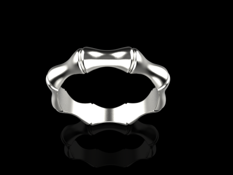 Bamboo ring model 848 3D Baskı Modeli
