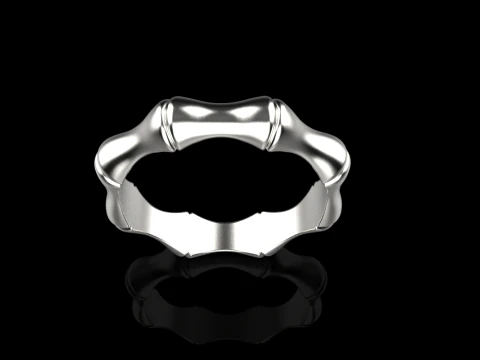 Bamboo ring model 848 3D Print Model