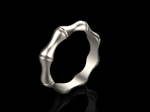 Bamboo ring model 848 3D Baskı Modeli