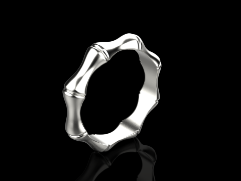 Bamboo ring model 848 3D Baskı Modeli