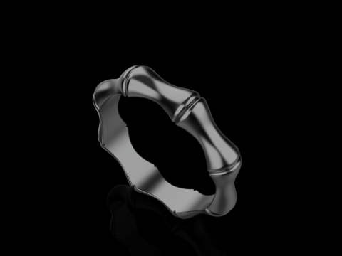 Bamboo ring model 848 3D Baskı Modeli