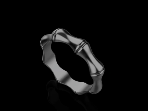 Bamboo ring model 848 3D Print Model