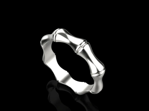 Bamboo ring model 848 3D Print Model