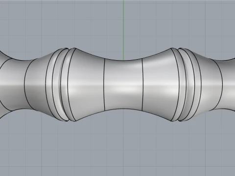 Bamboo ring model 848 3D Print Model