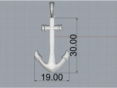 Anchor 842 3D Print Model