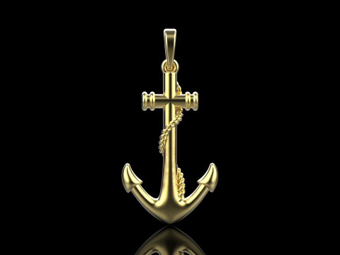 Anchor pendant model 841 Model Cetak 3D