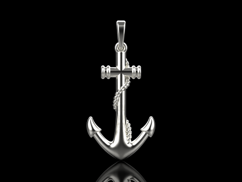 Anchor pendant model 841 Model Cetak 3D