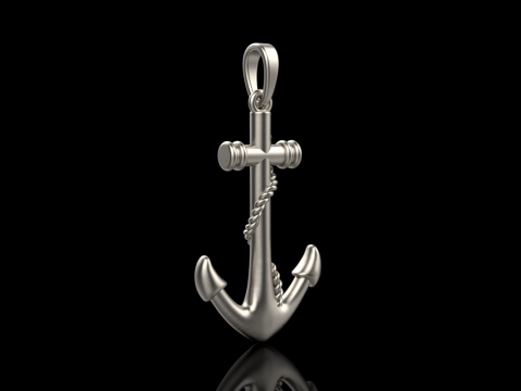 Anchor pendant model 841 Model Cetak 3D