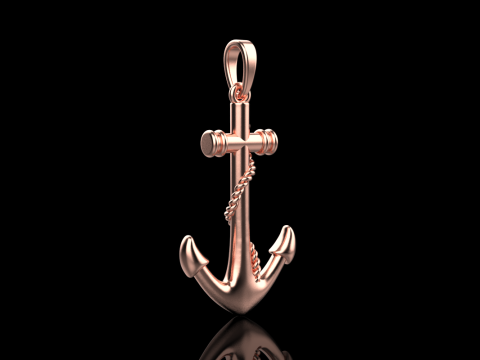 Anchor pendant model 841 Model Cetak 3D