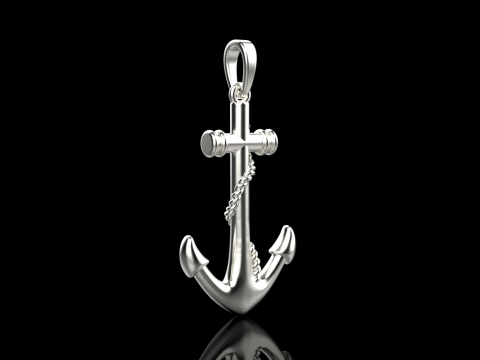 Anchor pendant model 841 Model Cetak 3D