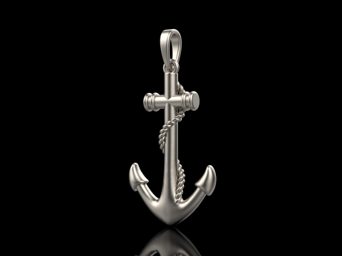 Anchor pendant model 841 Model Cetak 3D