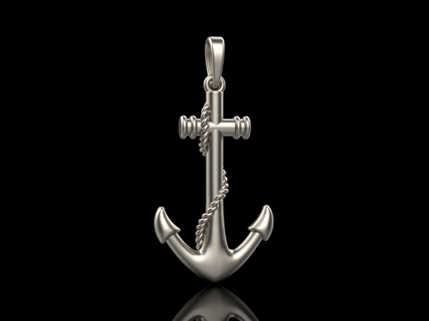 Anchor pendant model 841 Model Cetak 3D